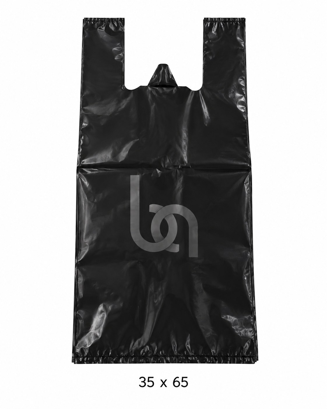 35x65 cm siyah atlet poşet - BAPACK Ambalaj