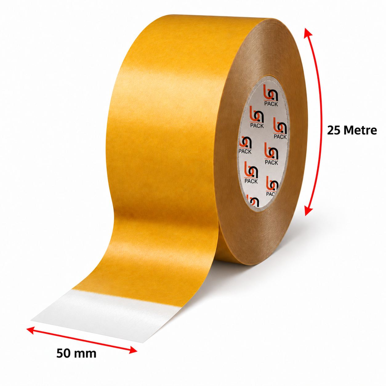 50 mm x 25 metre çift taraflı bant - BAPACK Ambalaj