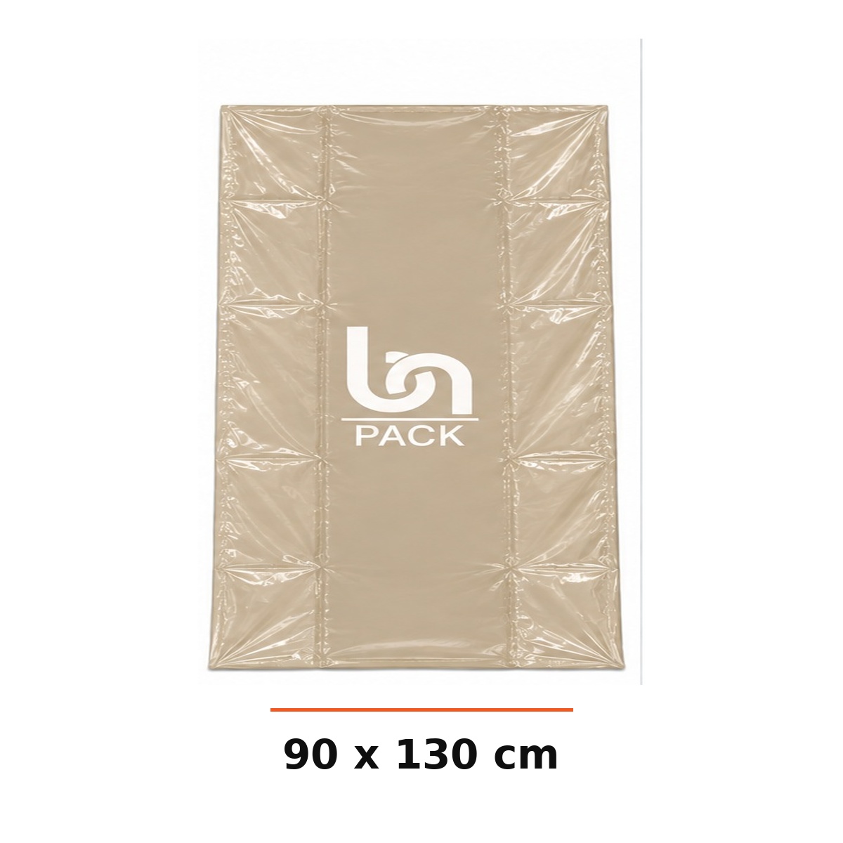90x130cm Natural Carrier Bag